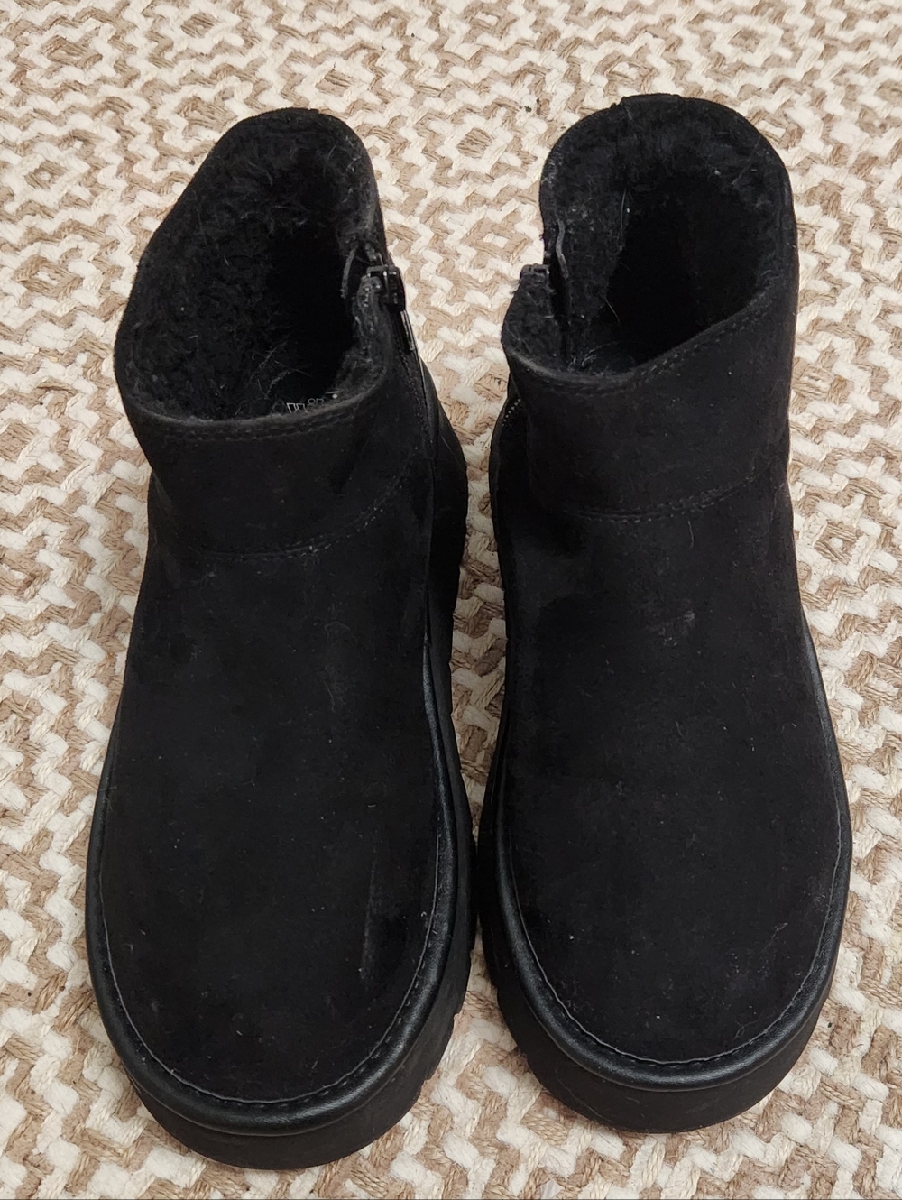 Black Suede Ankle Boots